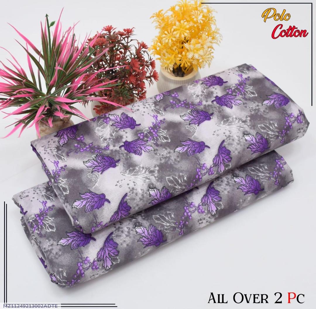 2 piece cotton unstitched suits