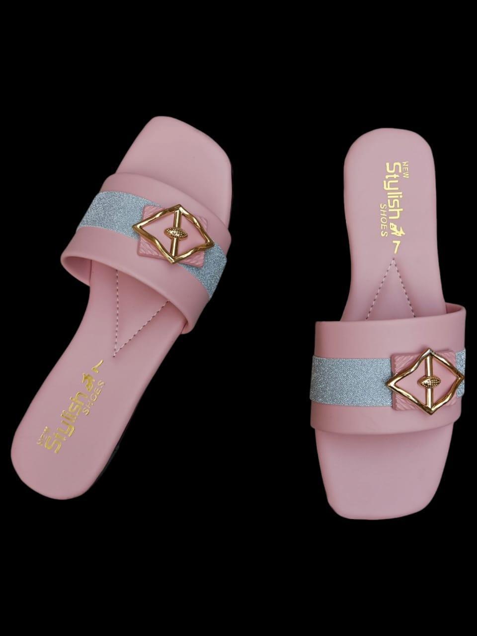 Trendy Women's PVC casual flats