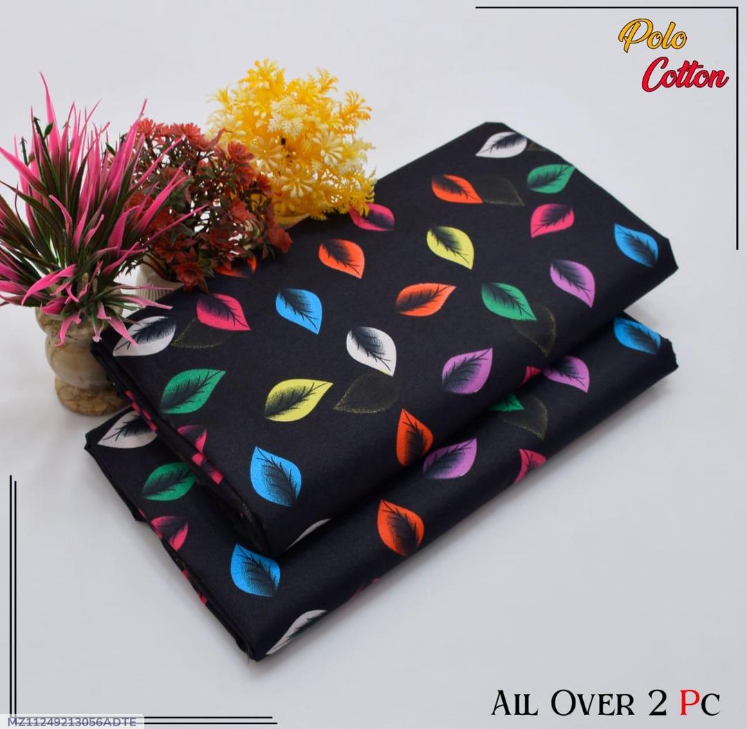 2 piece cotton unstitched suits