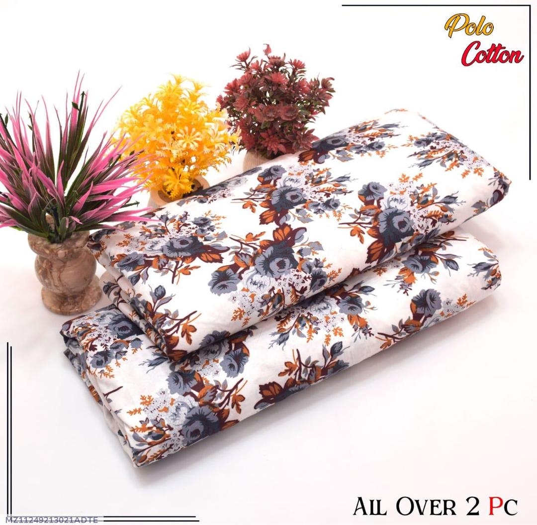 2 piece cotton unstitched suits