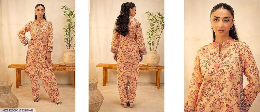 2 piece lawn unstitched suits