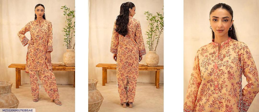 2 piece lawn unstitched suits