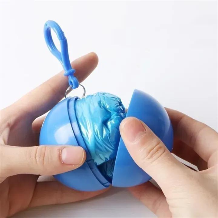5 Pcs ABS Plastic Raincoat
