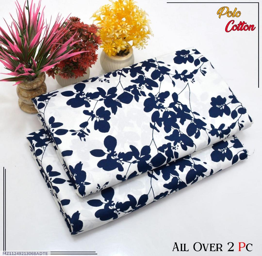 2 piece cotton unstitched suits