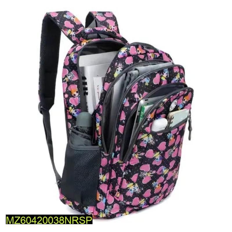 Students backpack 4 pockets bag