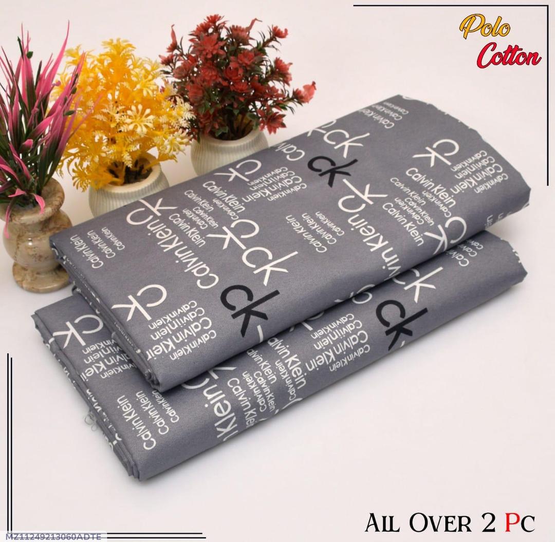 2 piece cotton unstitched suits
