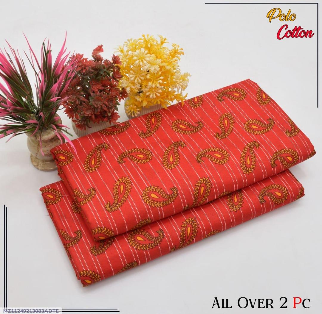 2 piece cotton unstitched suits