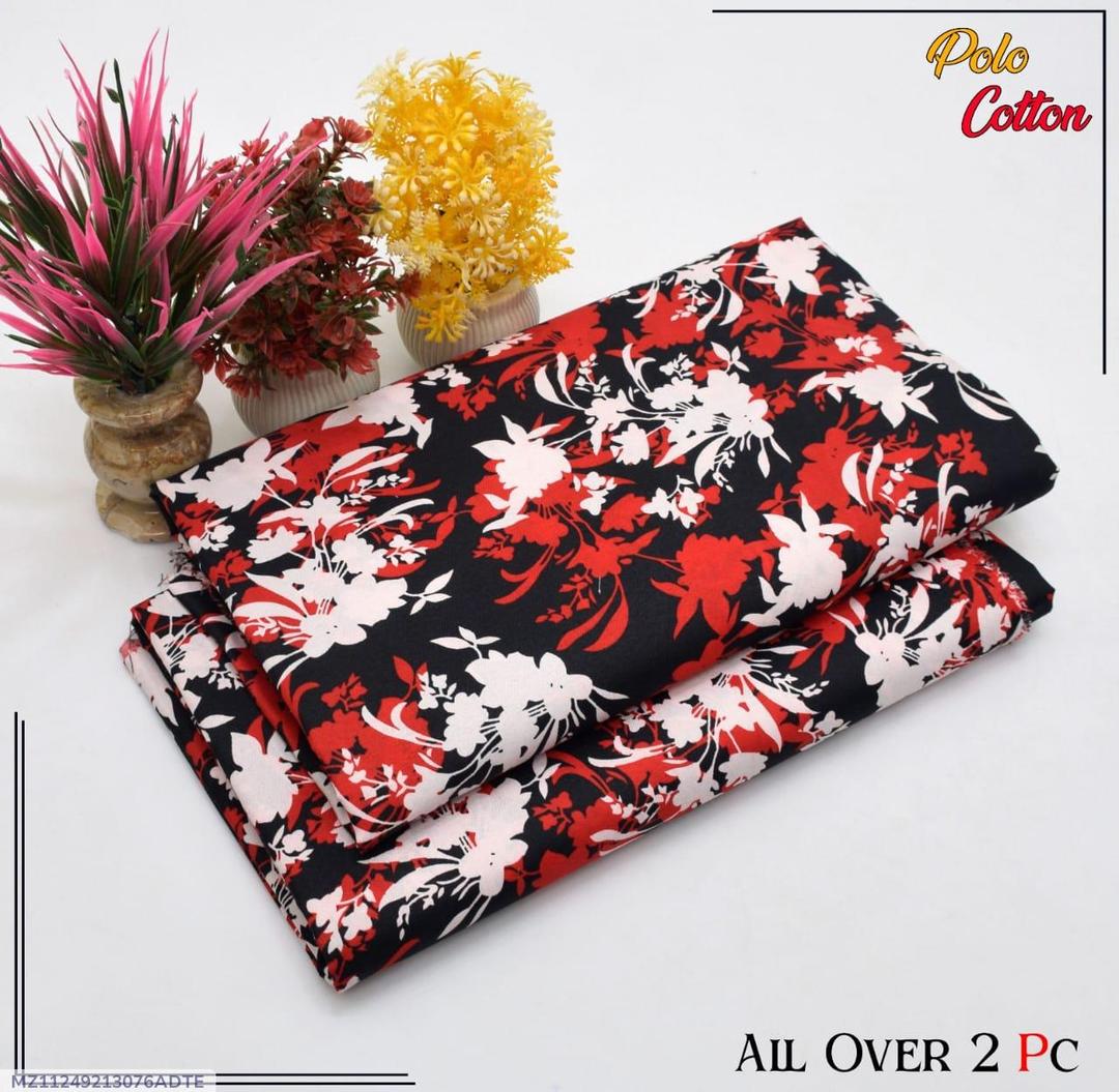 2 piece cotton unstitched suits