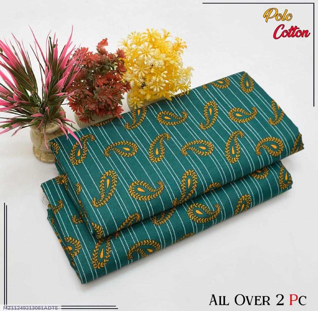 2 piece cotton unstitched suits