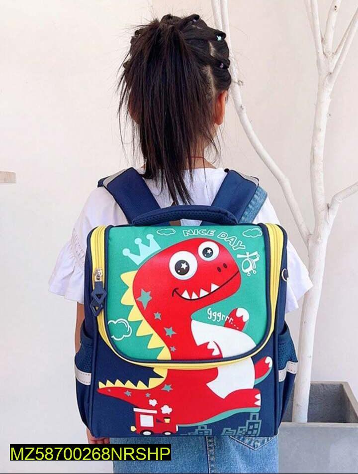 Unisex kids Character back with free cartoon chain