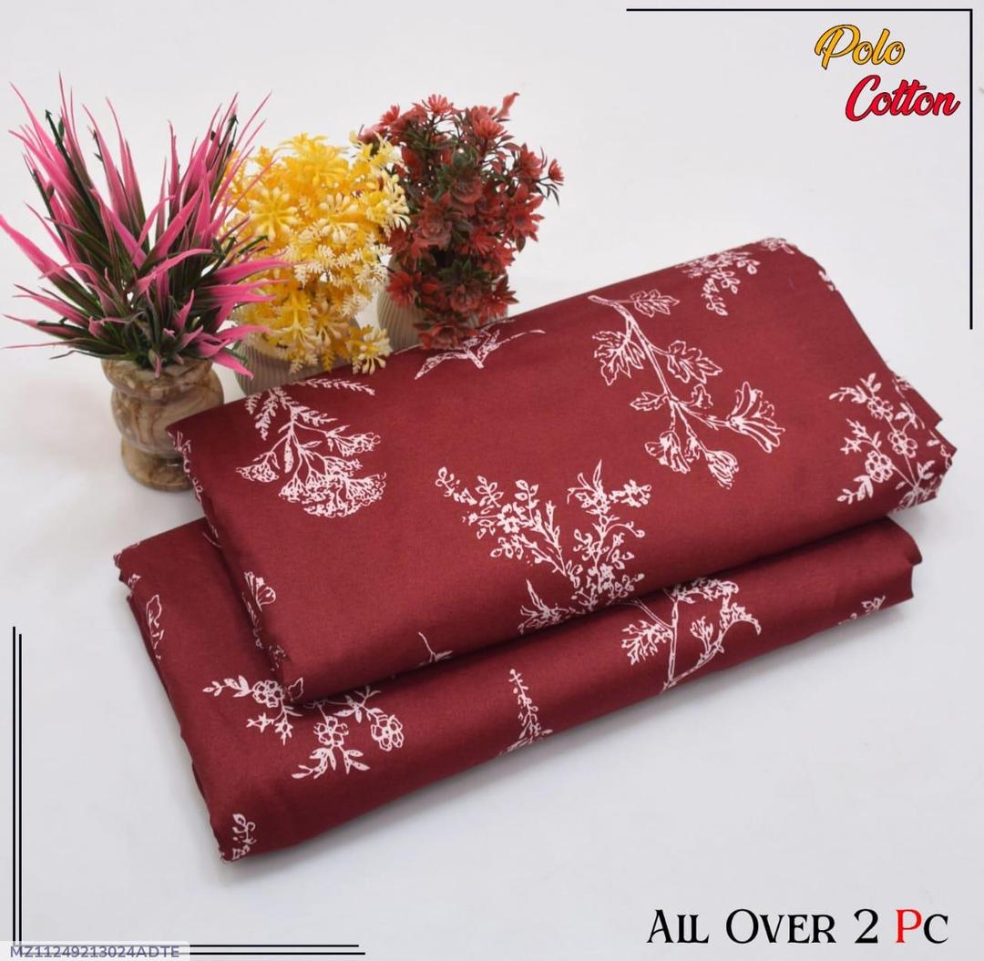 2 piece cotton unstitched suits
