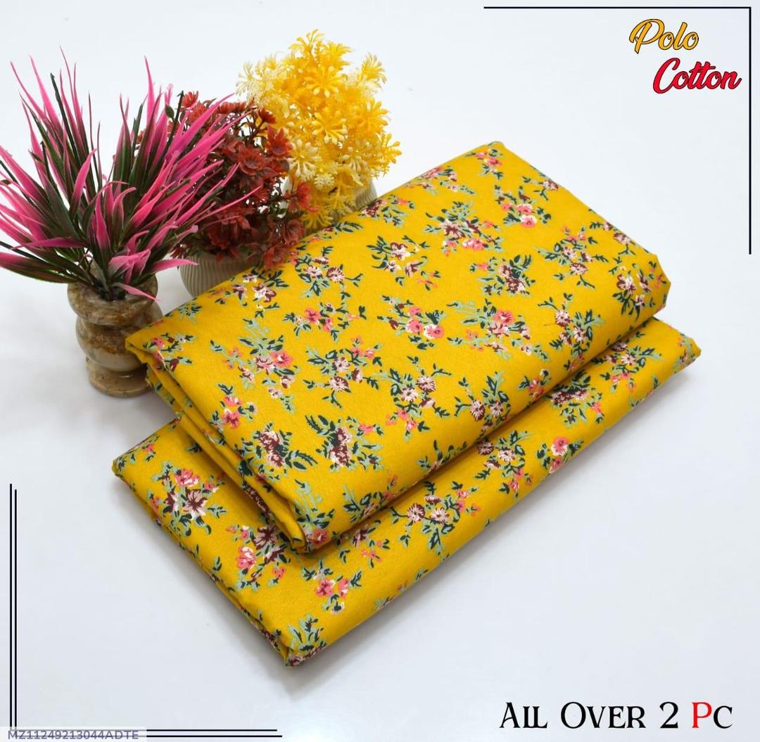 2 piece cotton unstitched suits