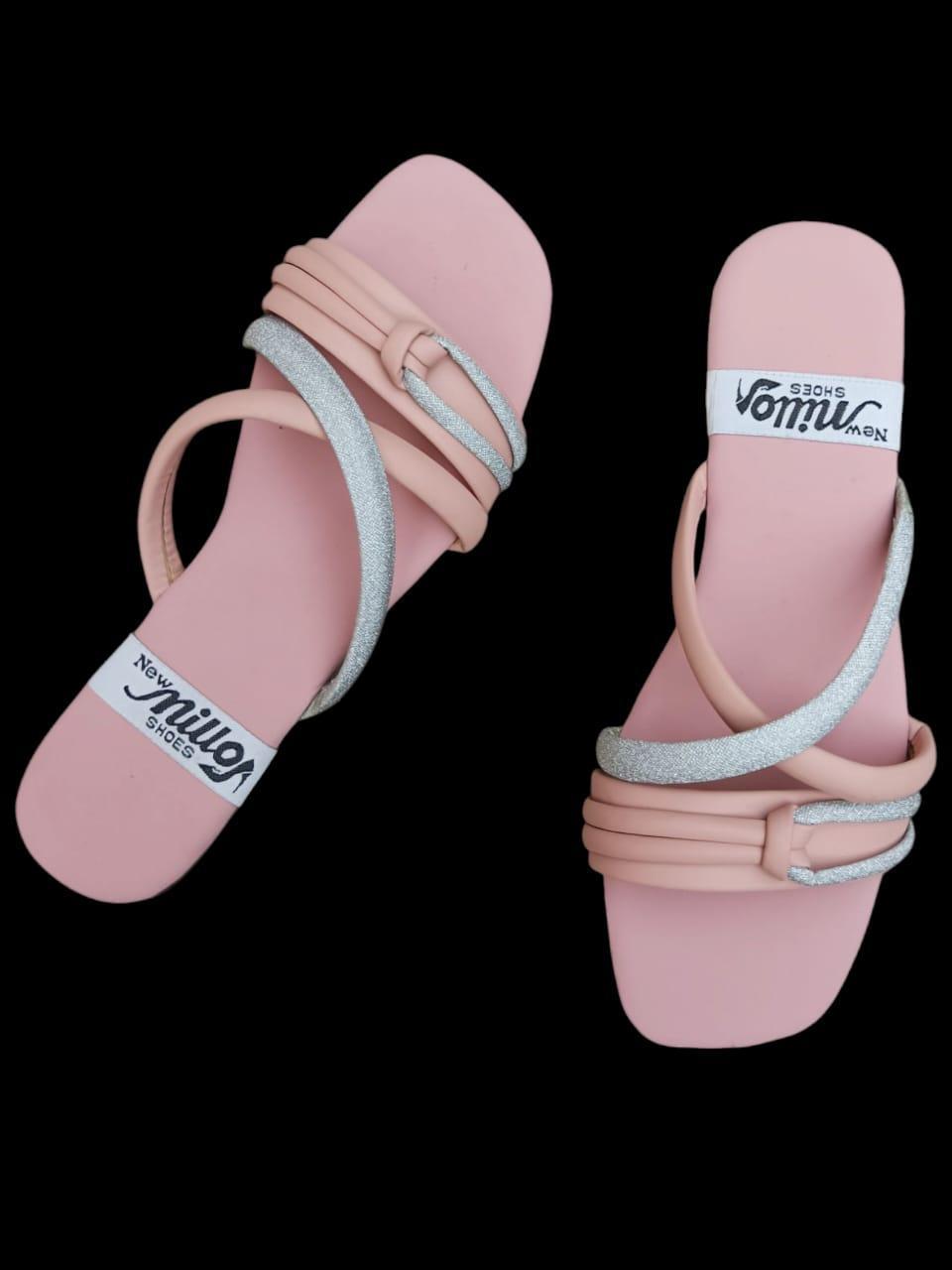 Trendy Women's PVC casual flats