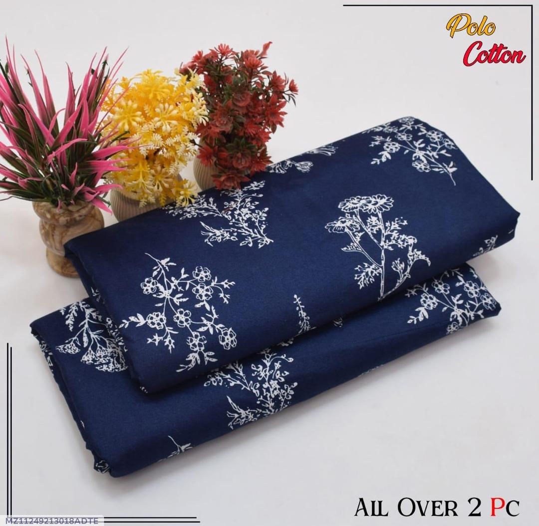 2 piece cotton unstitched suits
