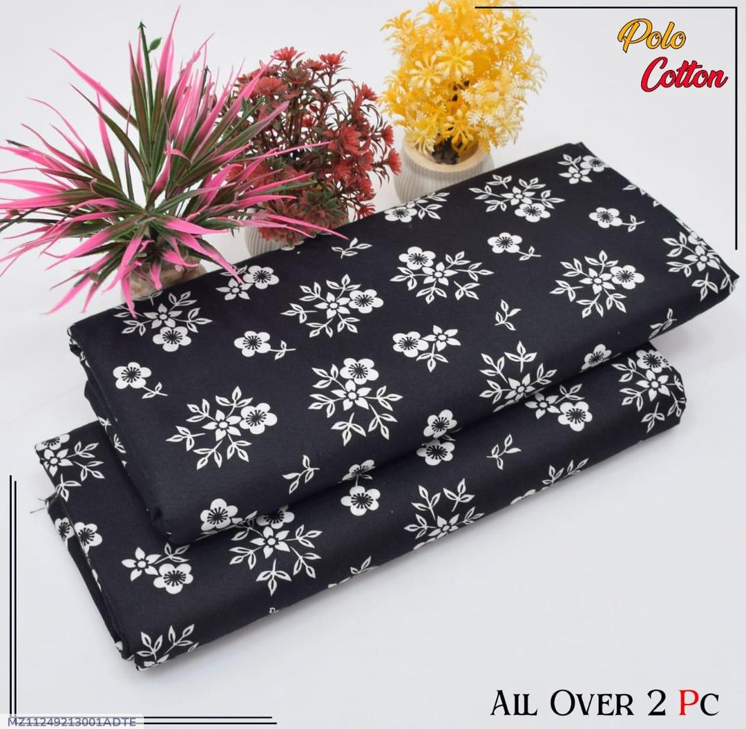 2 piece cotton unstitched suits