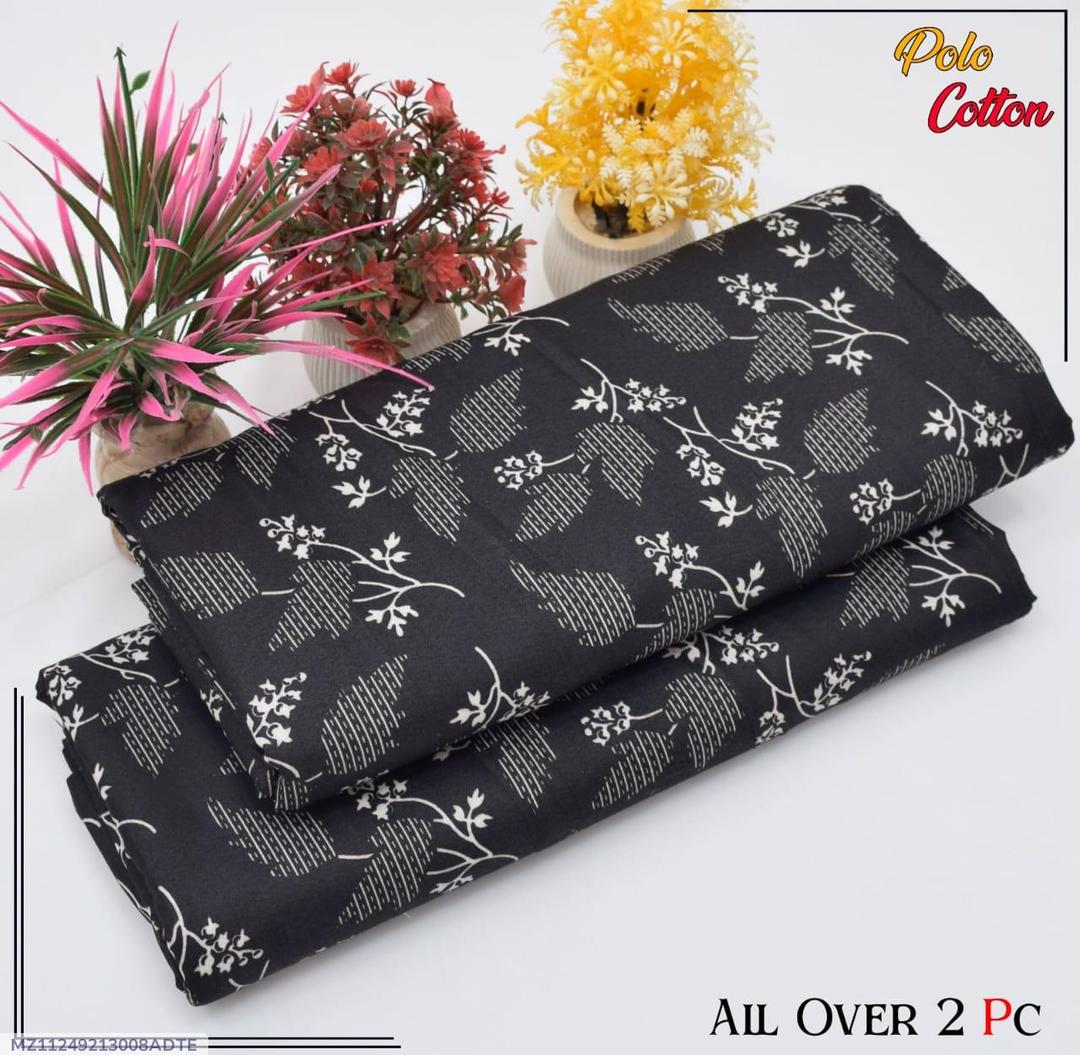 2 piece cotton unstitched suits