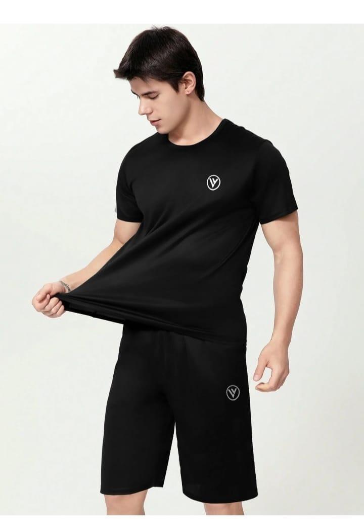 Men's 3pc plain polyester track suit