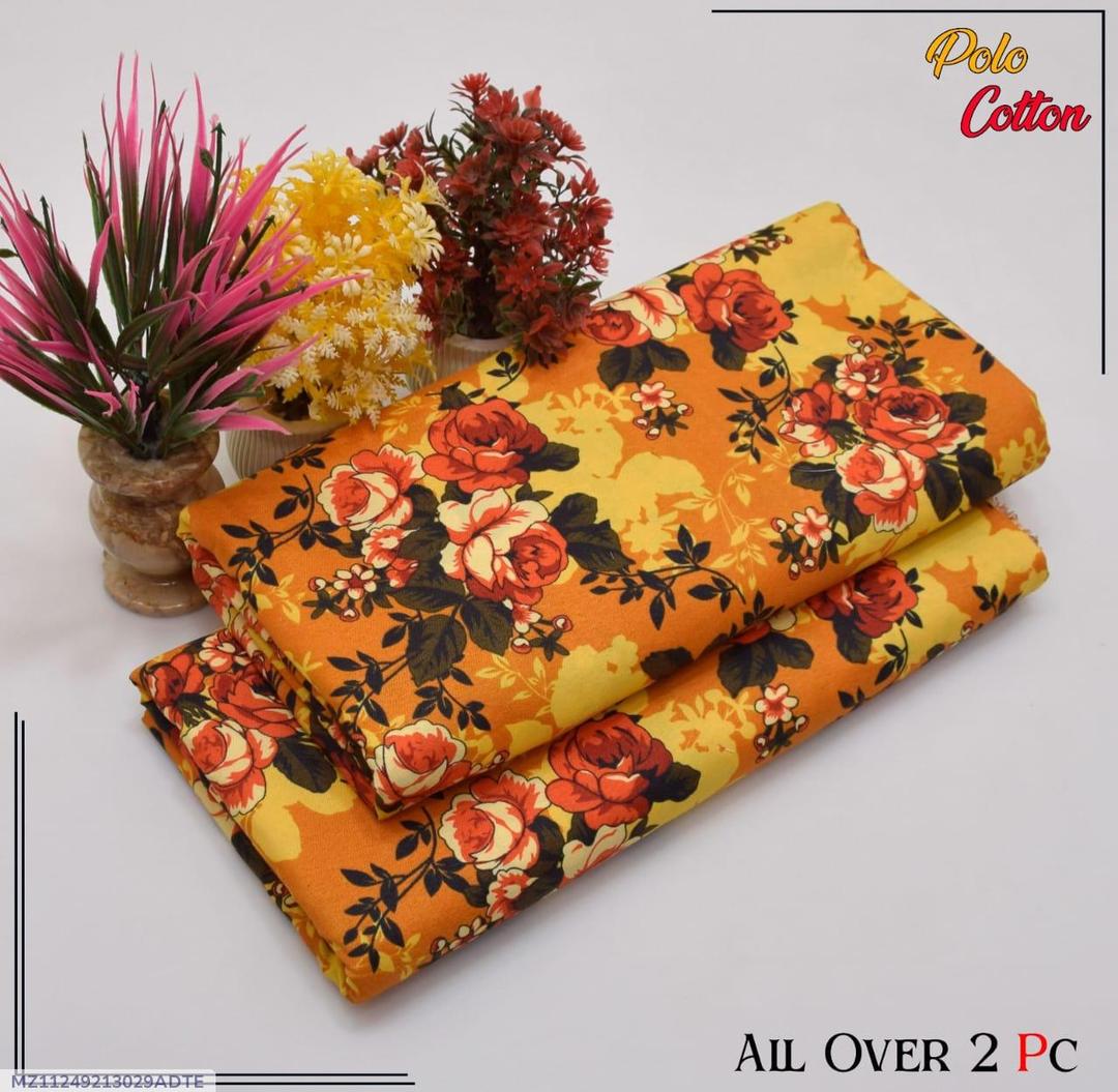 2 piece cotton unstitched suits