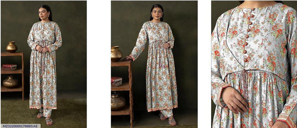 2 piece lawn unstitched suits