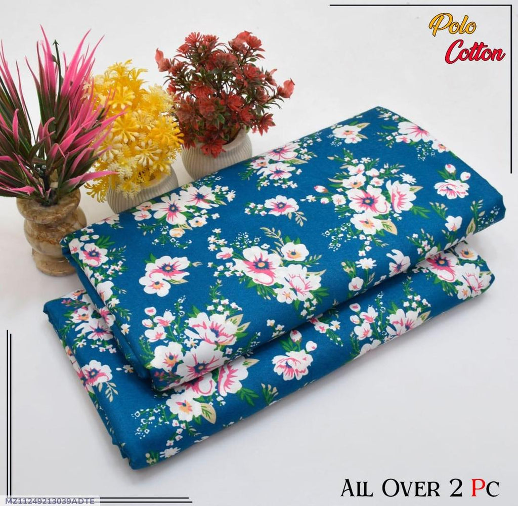 2 piece cotton unstitched suits