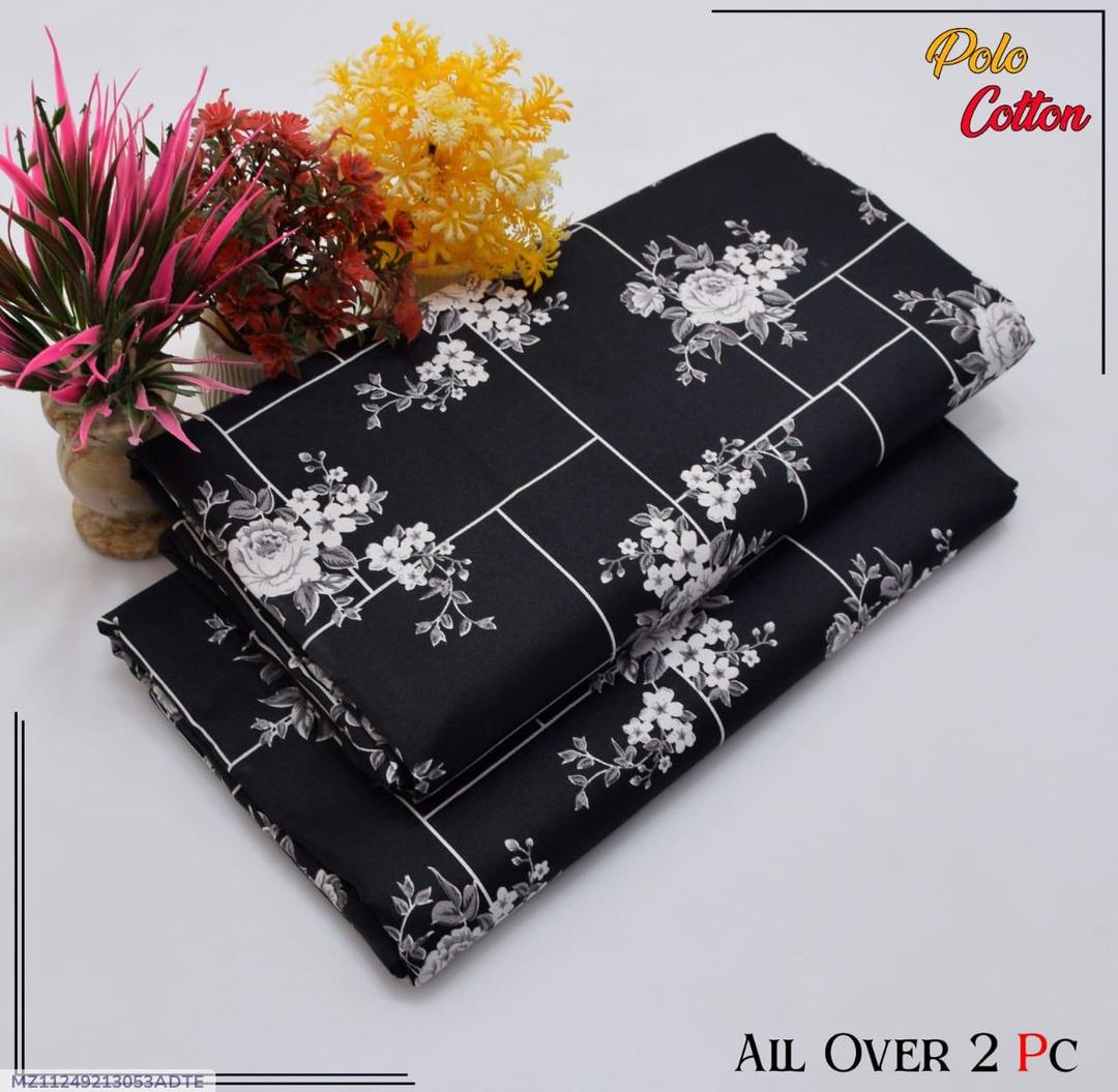 2 piece cotton unstitched suits