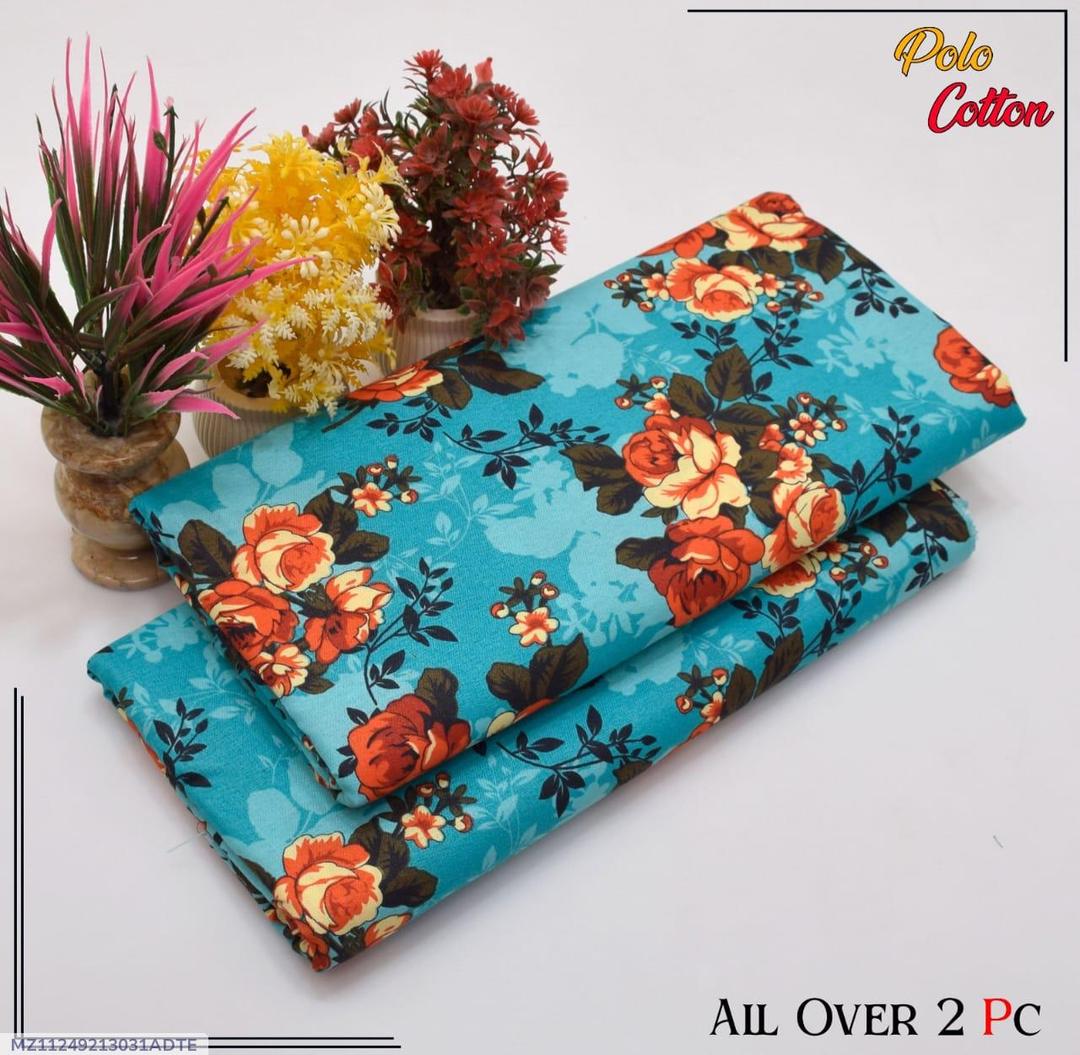 2 piece cotton unstitched suits