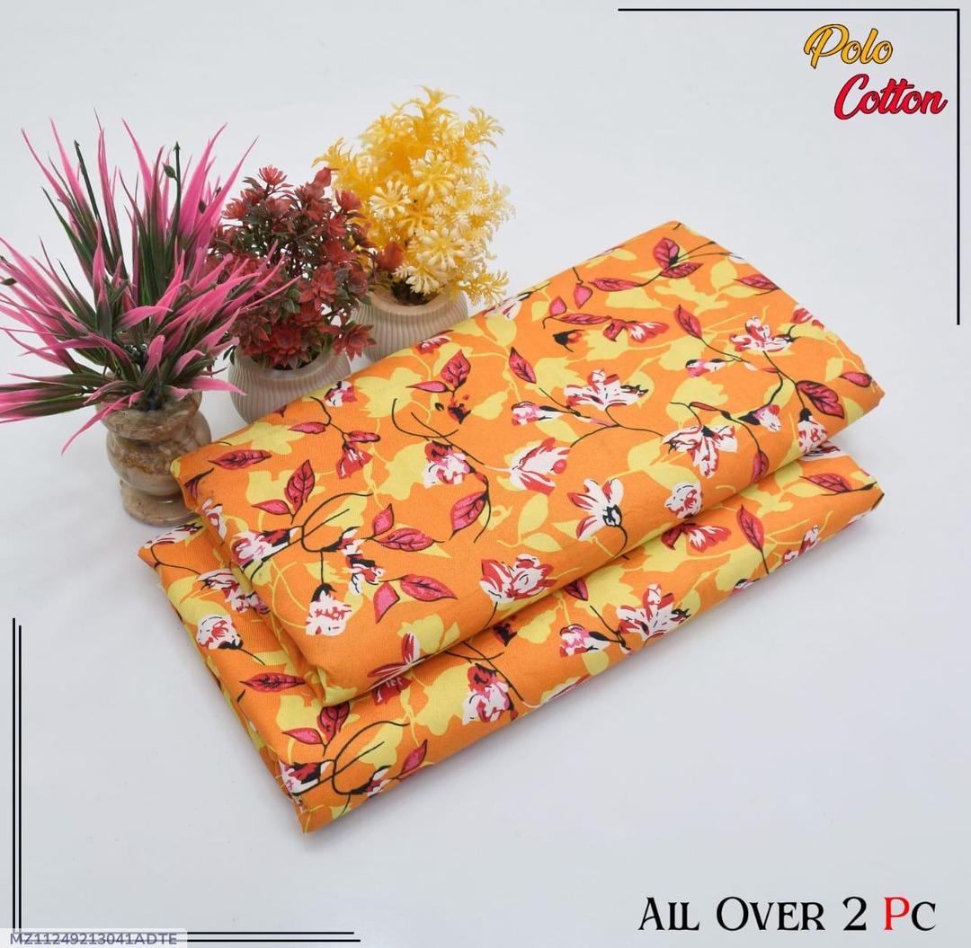 2 piece cotton unstitched suits