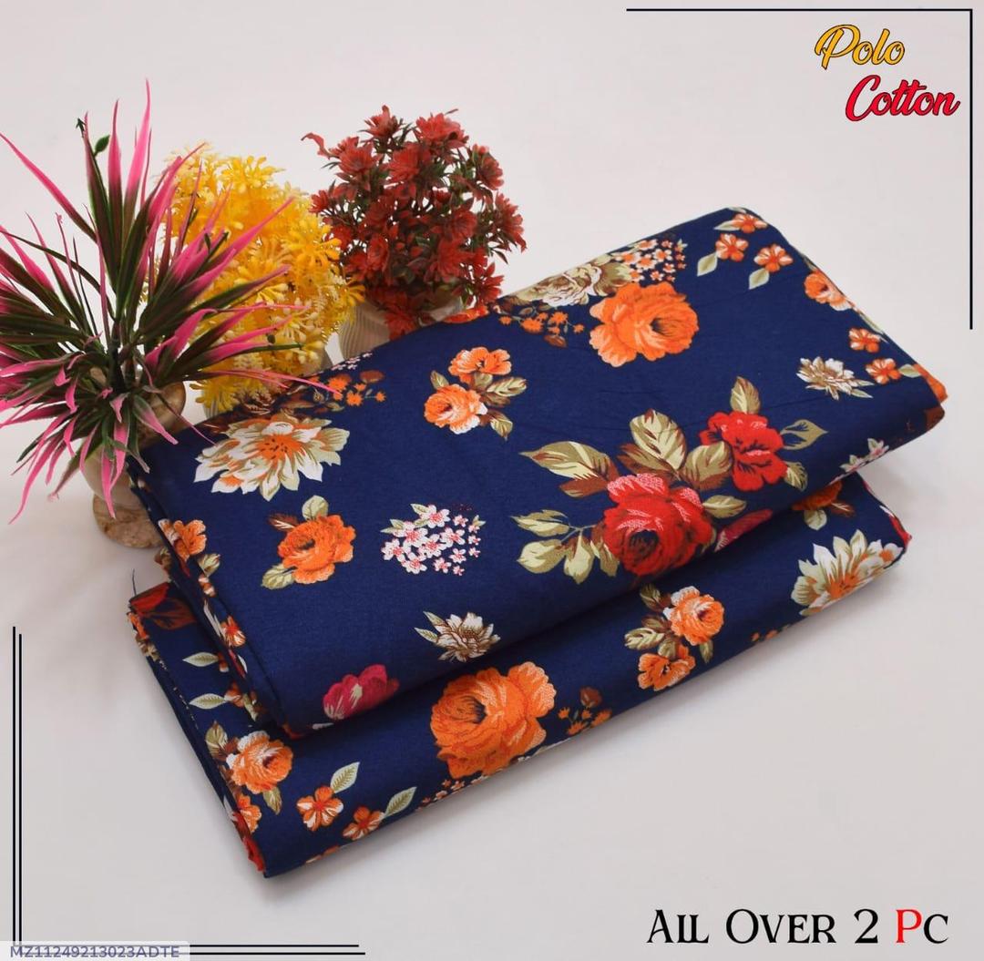2 piece cotton unstitched suits