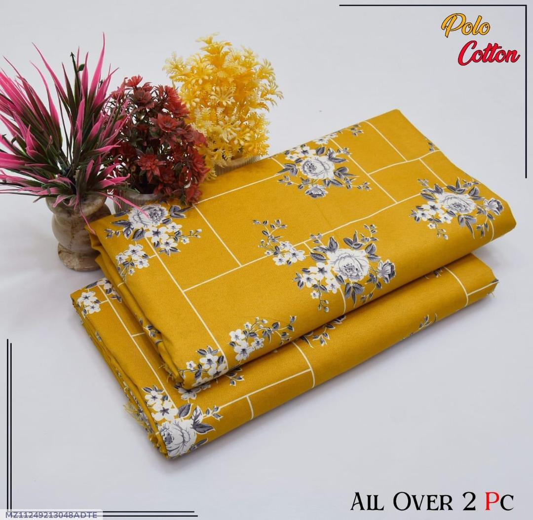 2 piece cotton unstitched suits