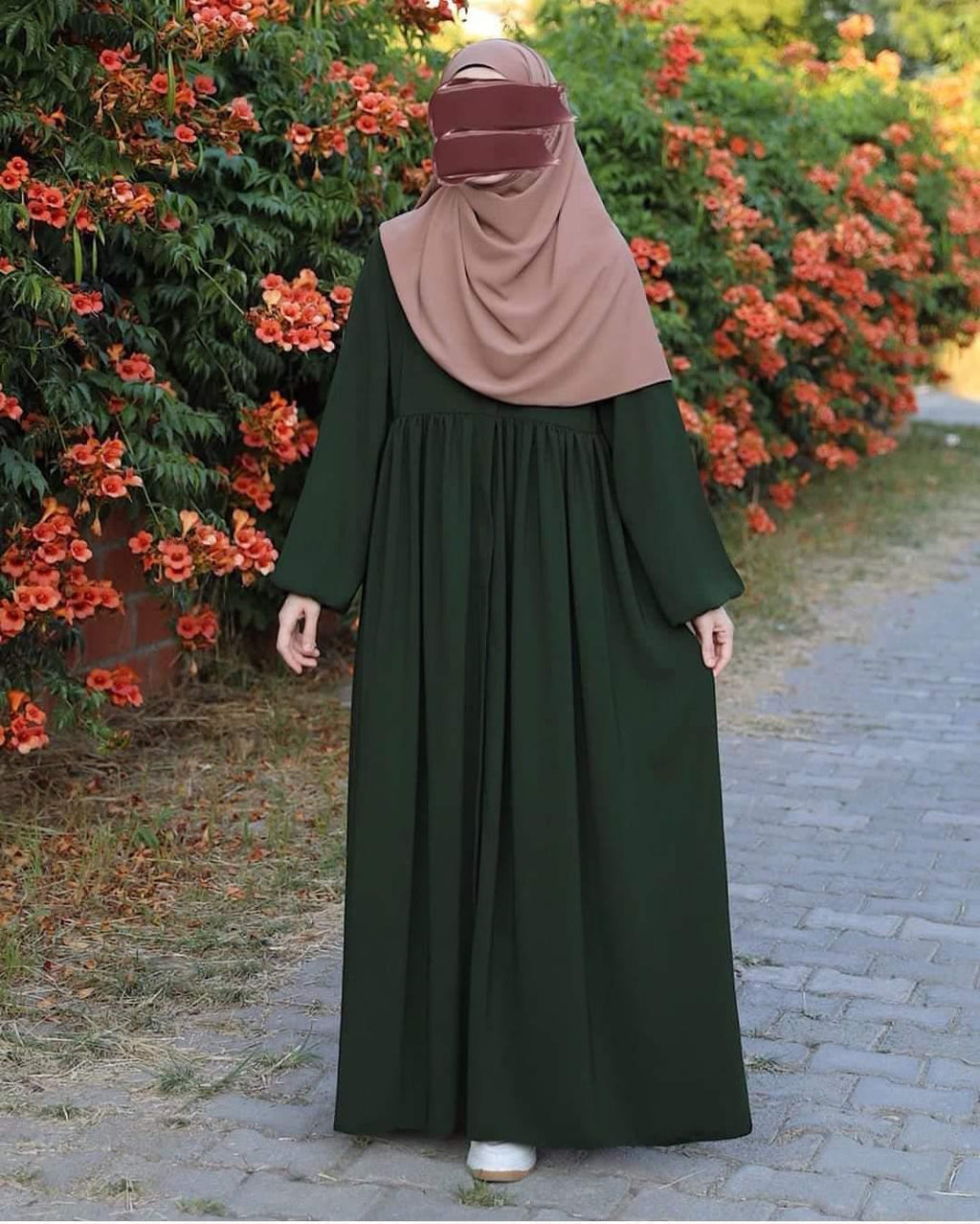 Elegant Georgette Full Abaya for Women - 1 Pcs