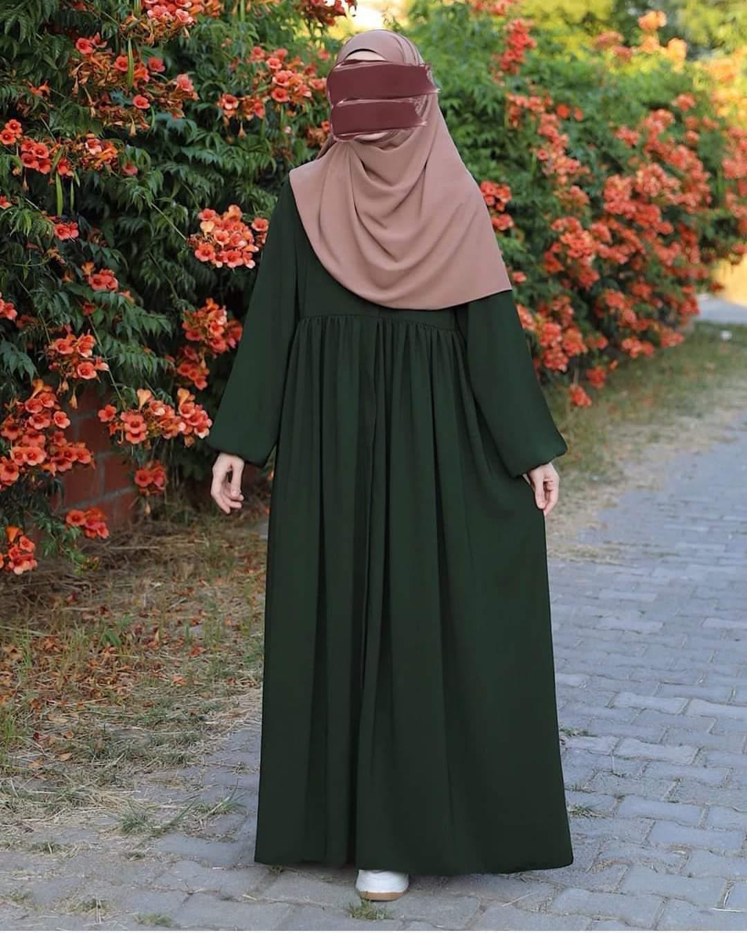 Elegant Georgette Full Abaya for Women - 1 Pcs