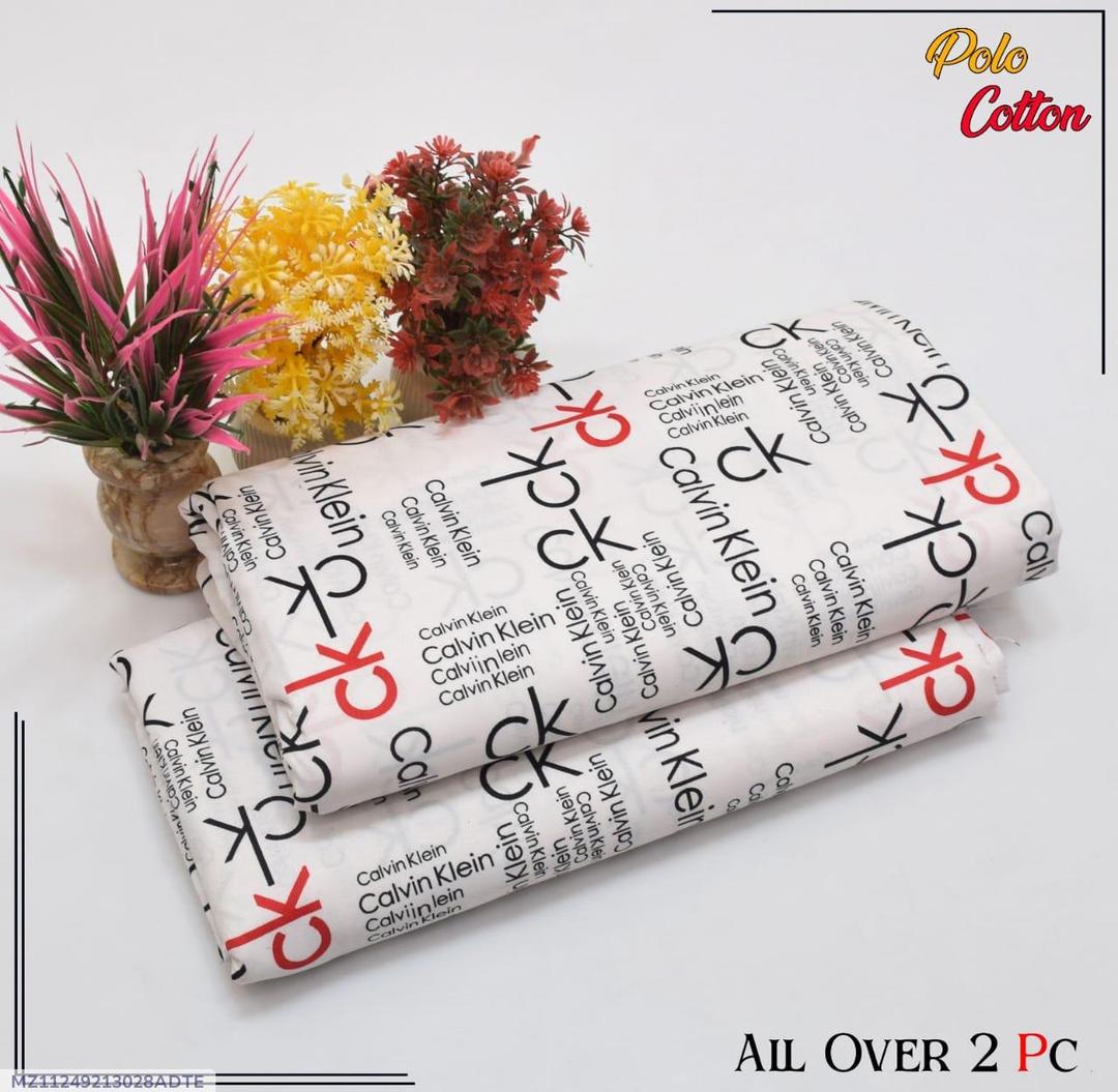 2 piece cotton unstitched suits