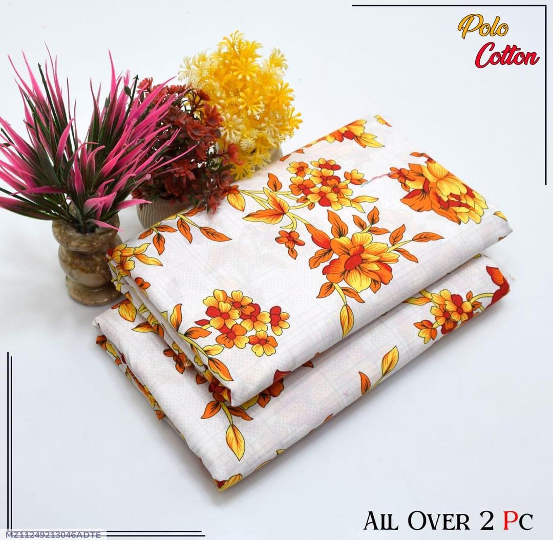 2 piece cotton unstitched suits