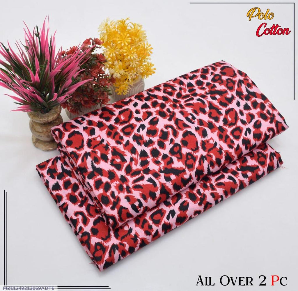 2 piece cotton unstitched suits