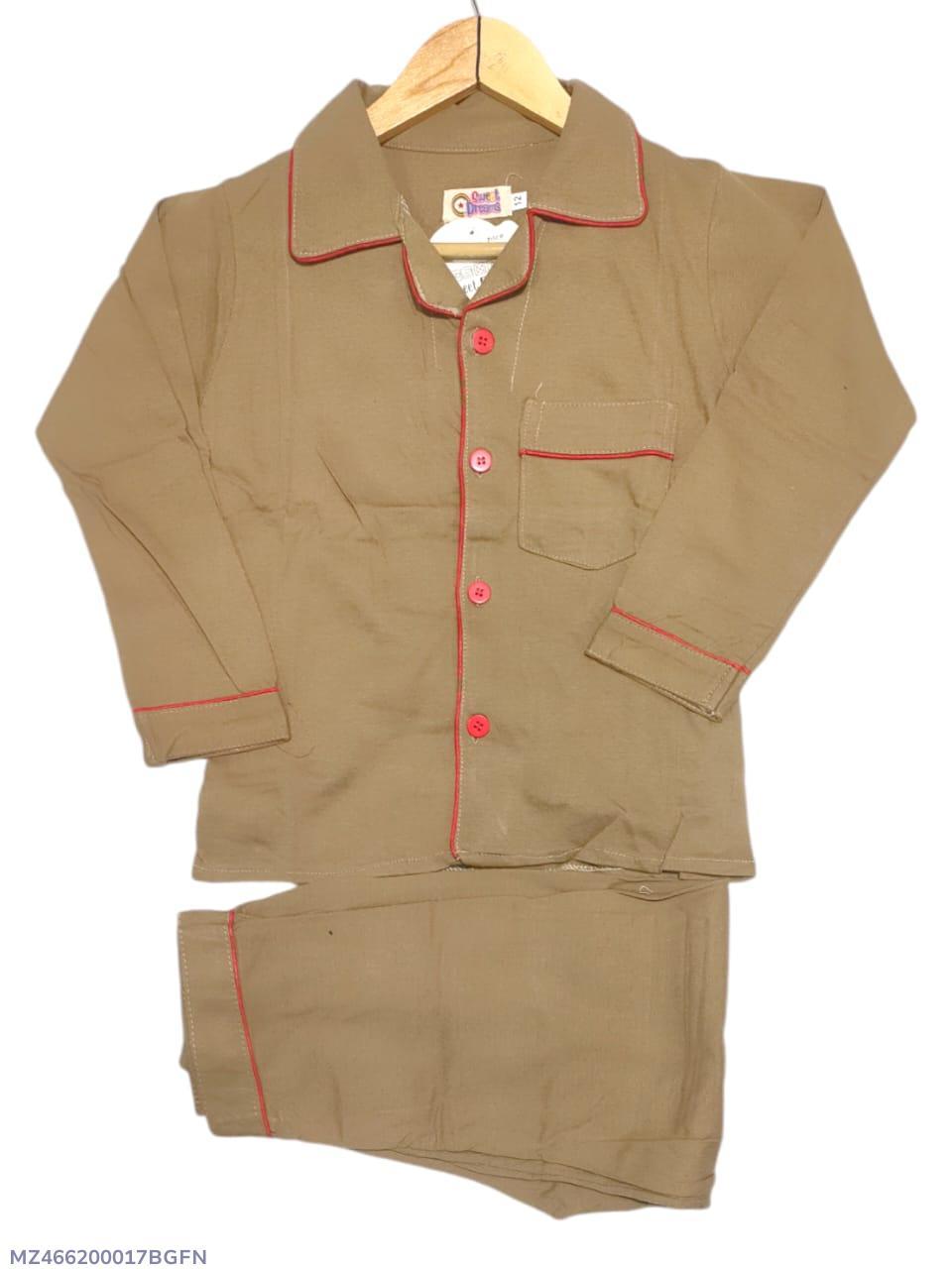 Unisex stitched Cotton Sleep wear suit - 2 pc