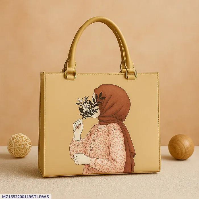 Women's Canvas printed Tote bag