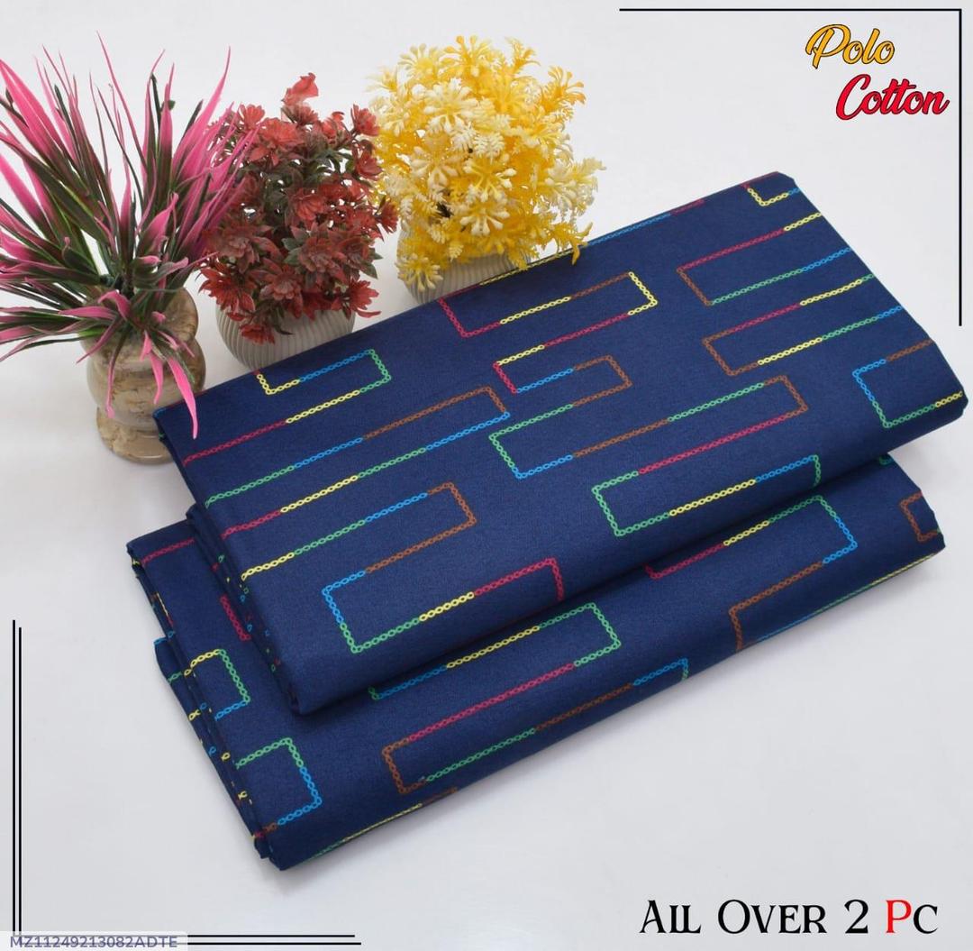 2 piece cotton unstitched suits