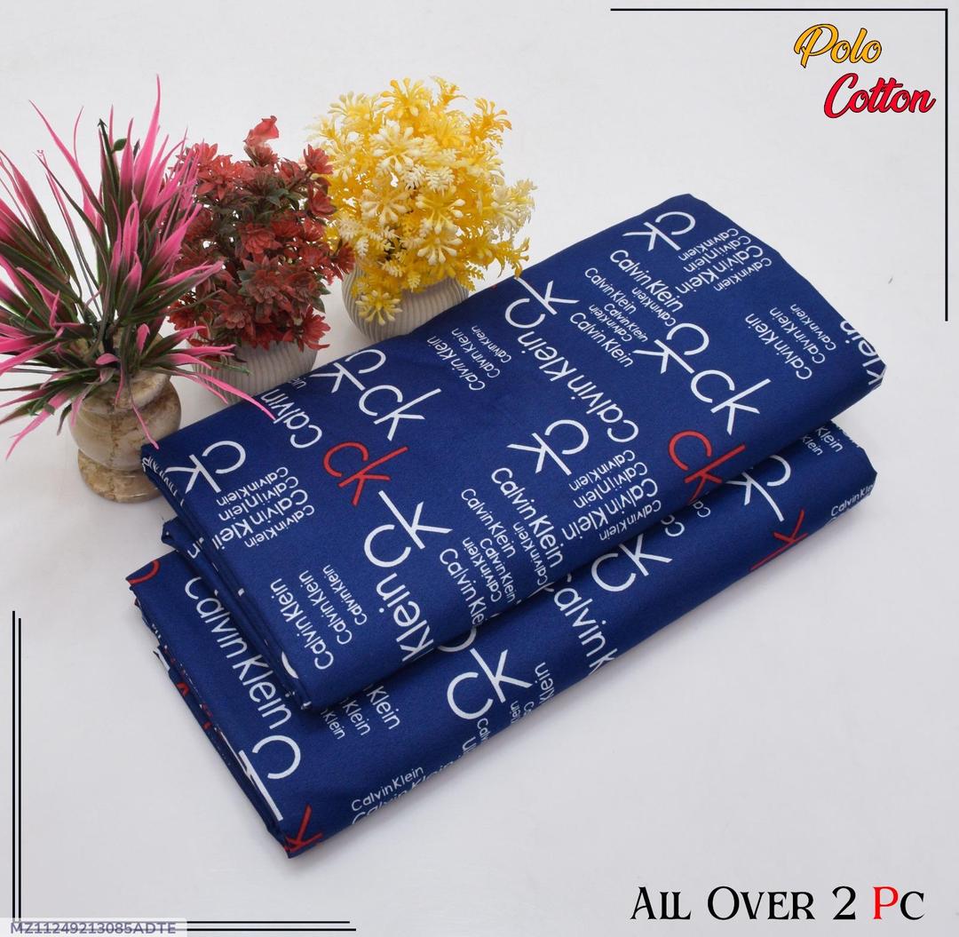 2 piece cotton unstitched suits