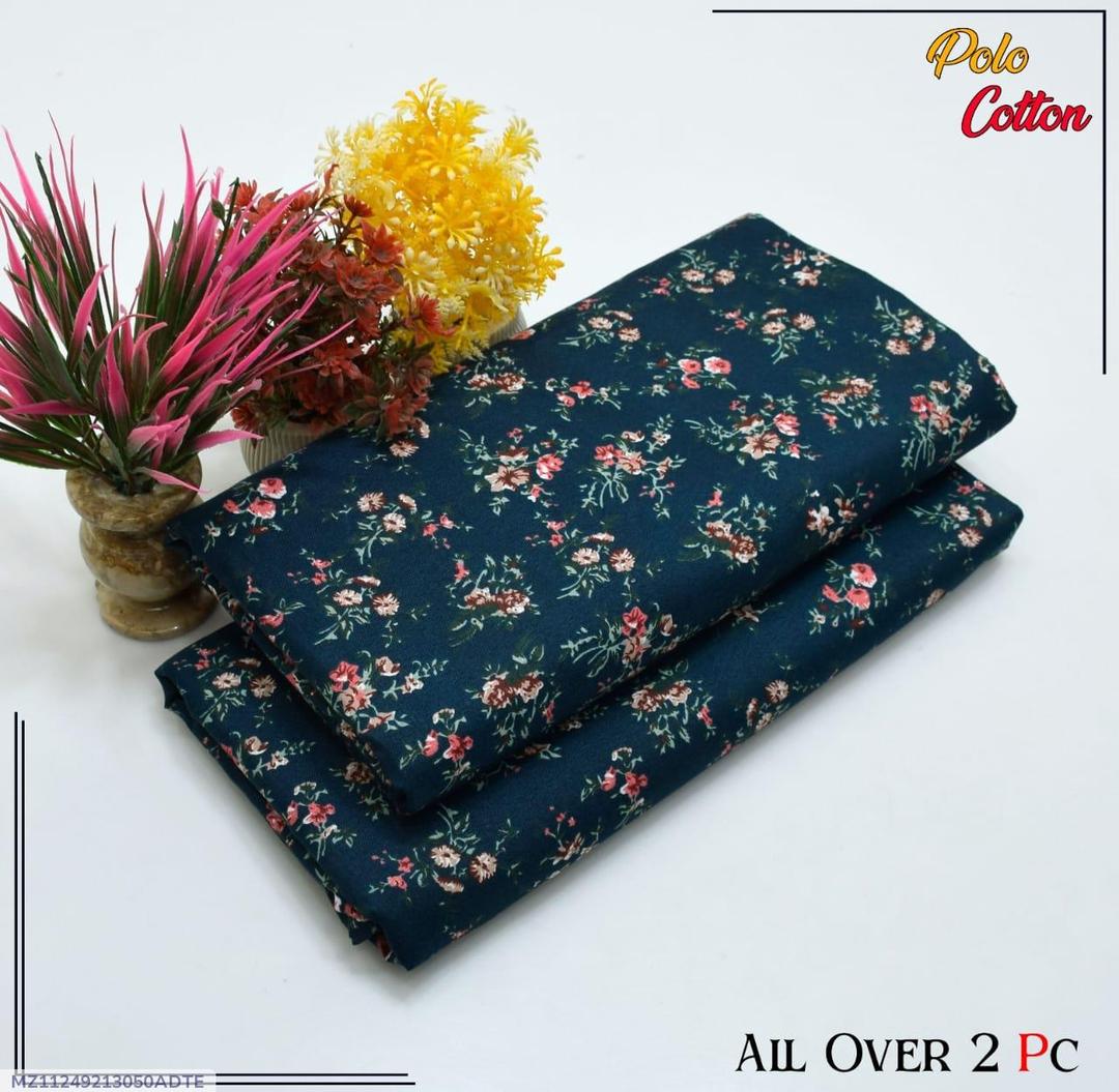 2 piece cotton unstitched suits