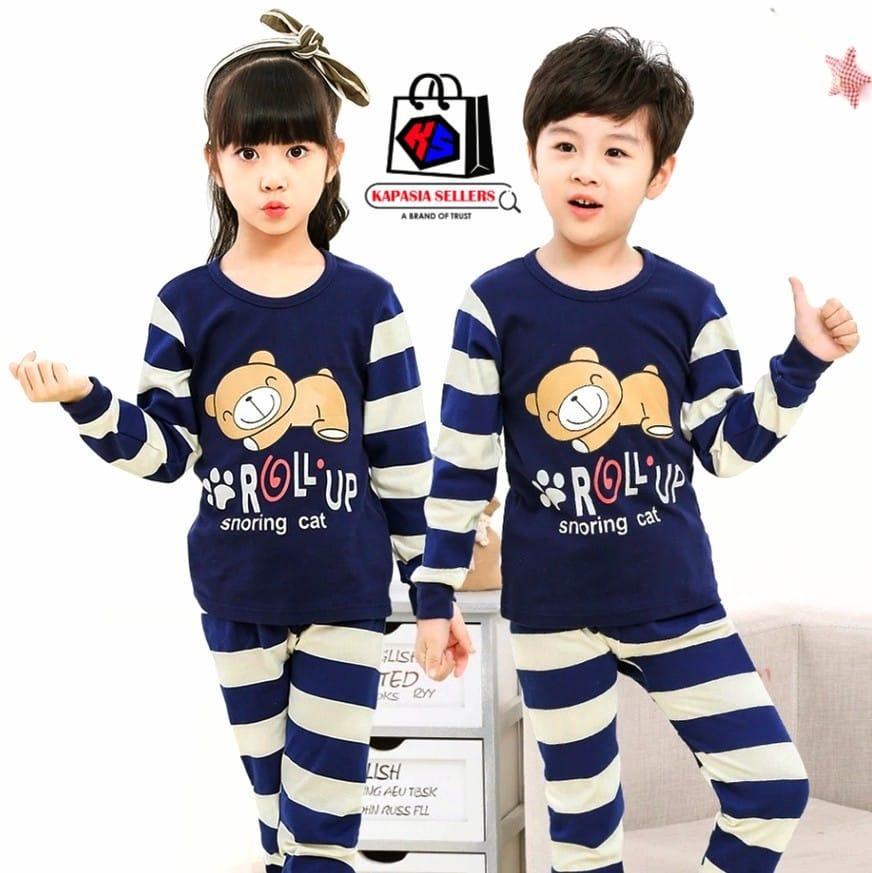 Stylist printed cotton jersey Night Suit for kids- 2 pc