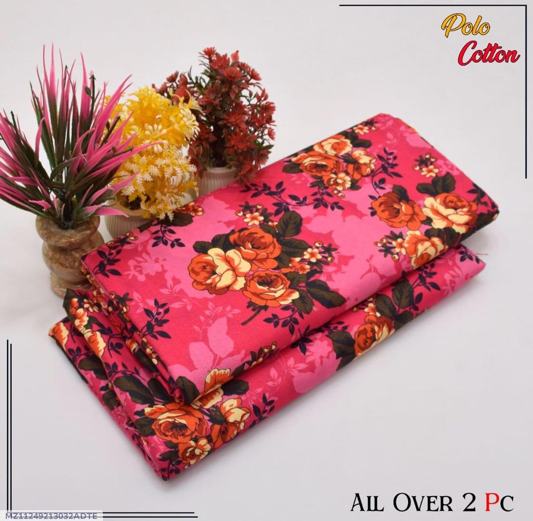 2 piece cotton unstitched suits