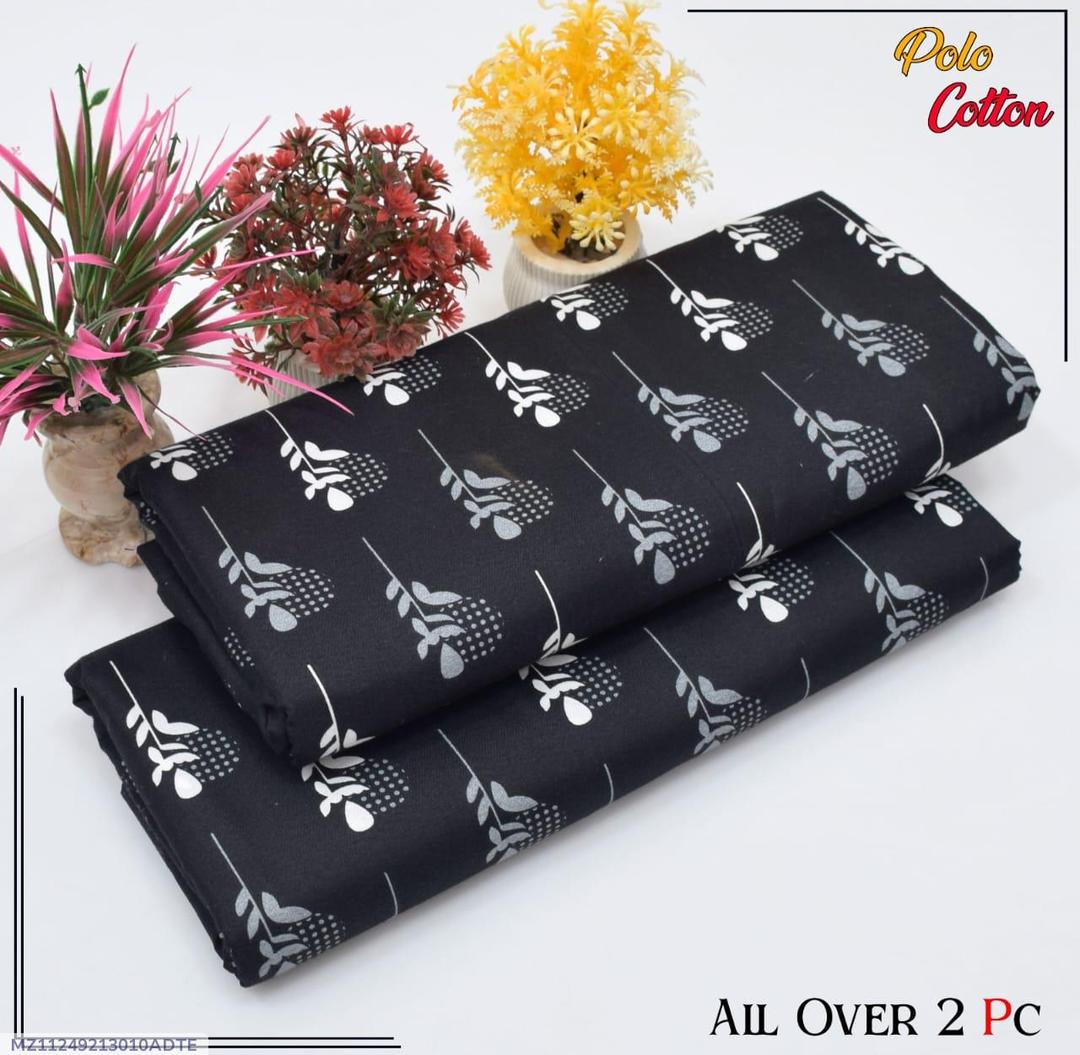 2 piece cotton unstitched suits