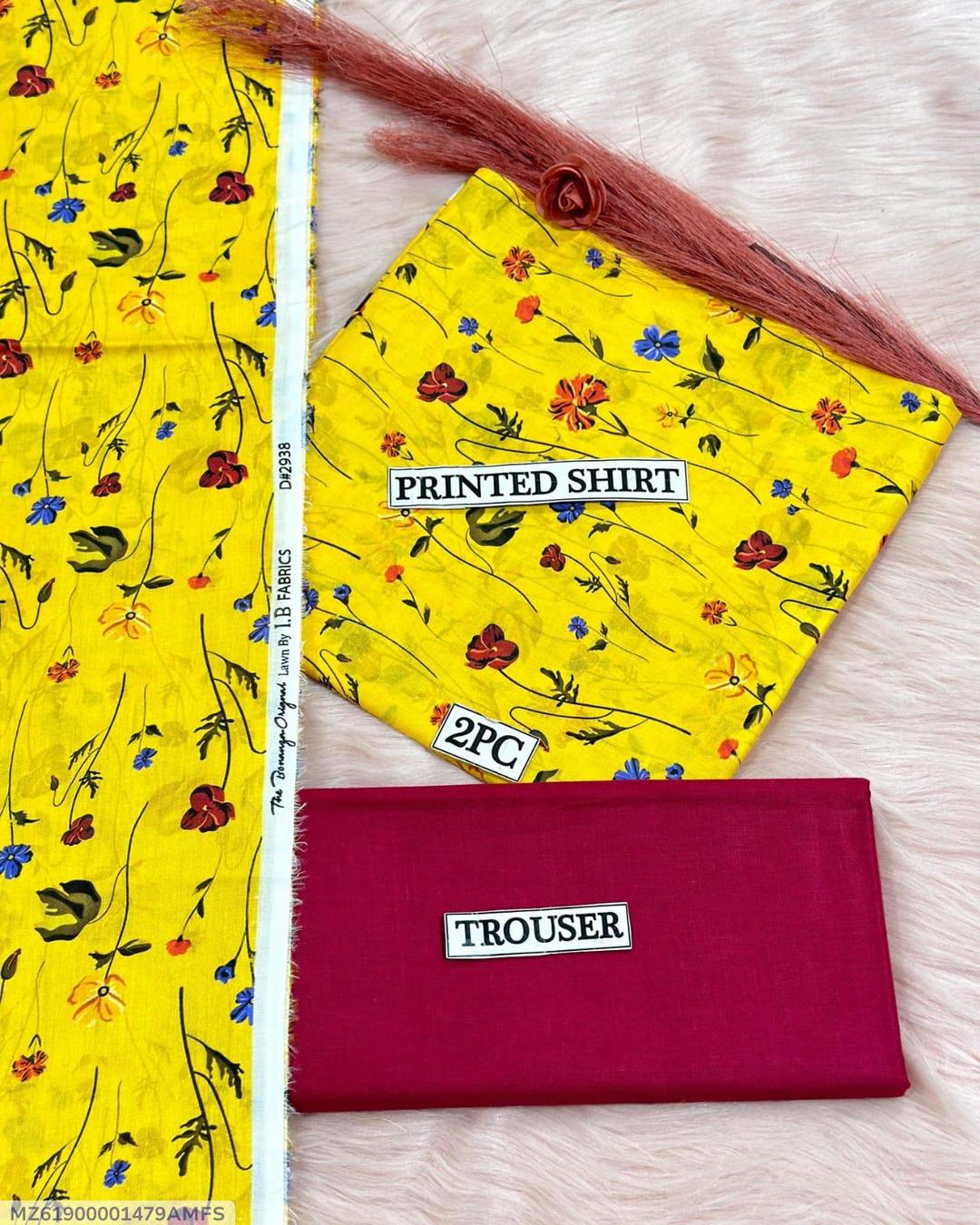 2 piece lawn digital printed suits
