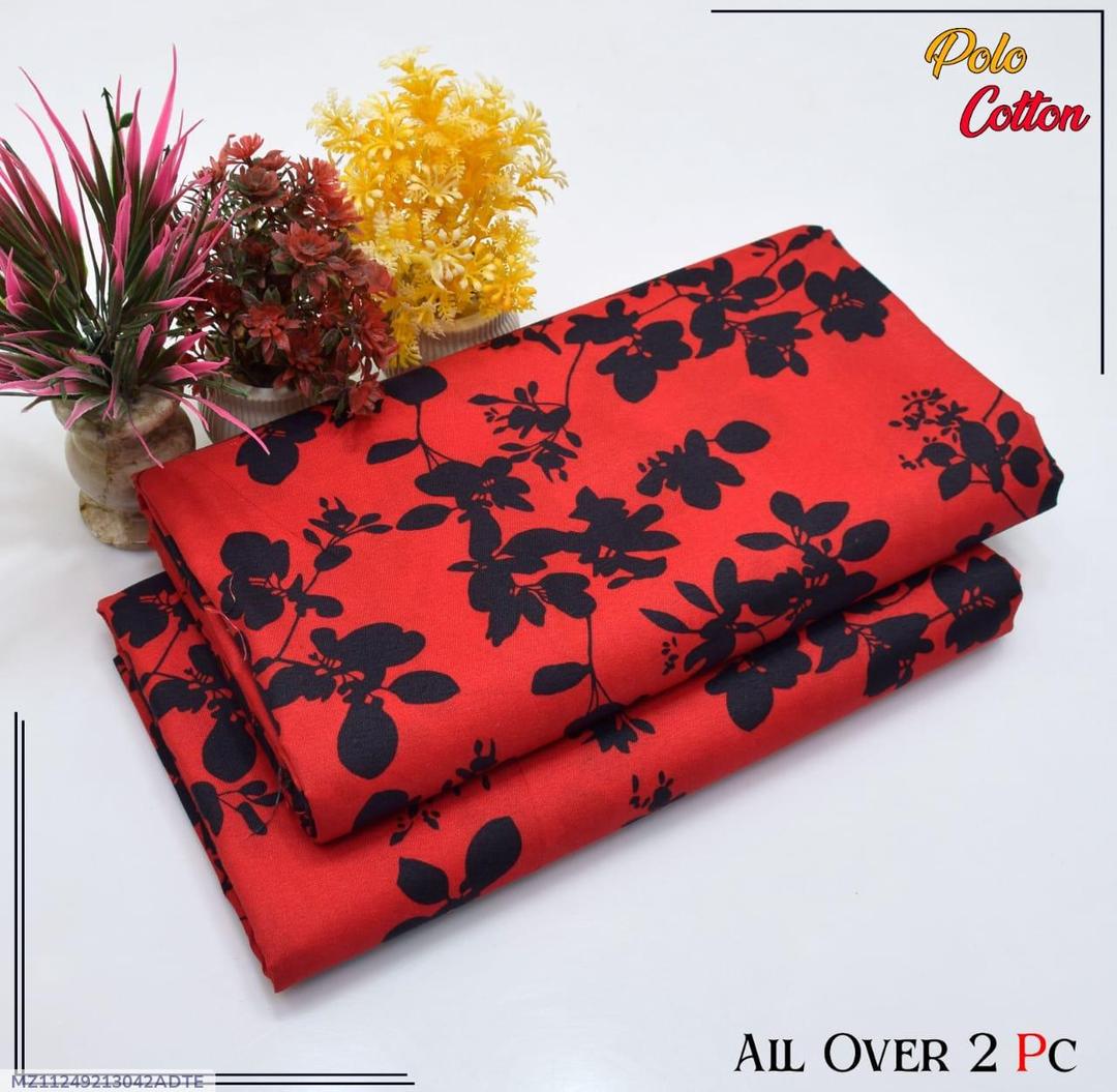 2 piece cotton unstitched suits