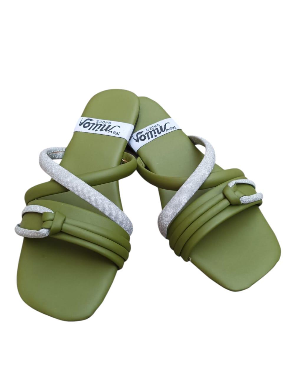Trendy Women's PVC casual flats