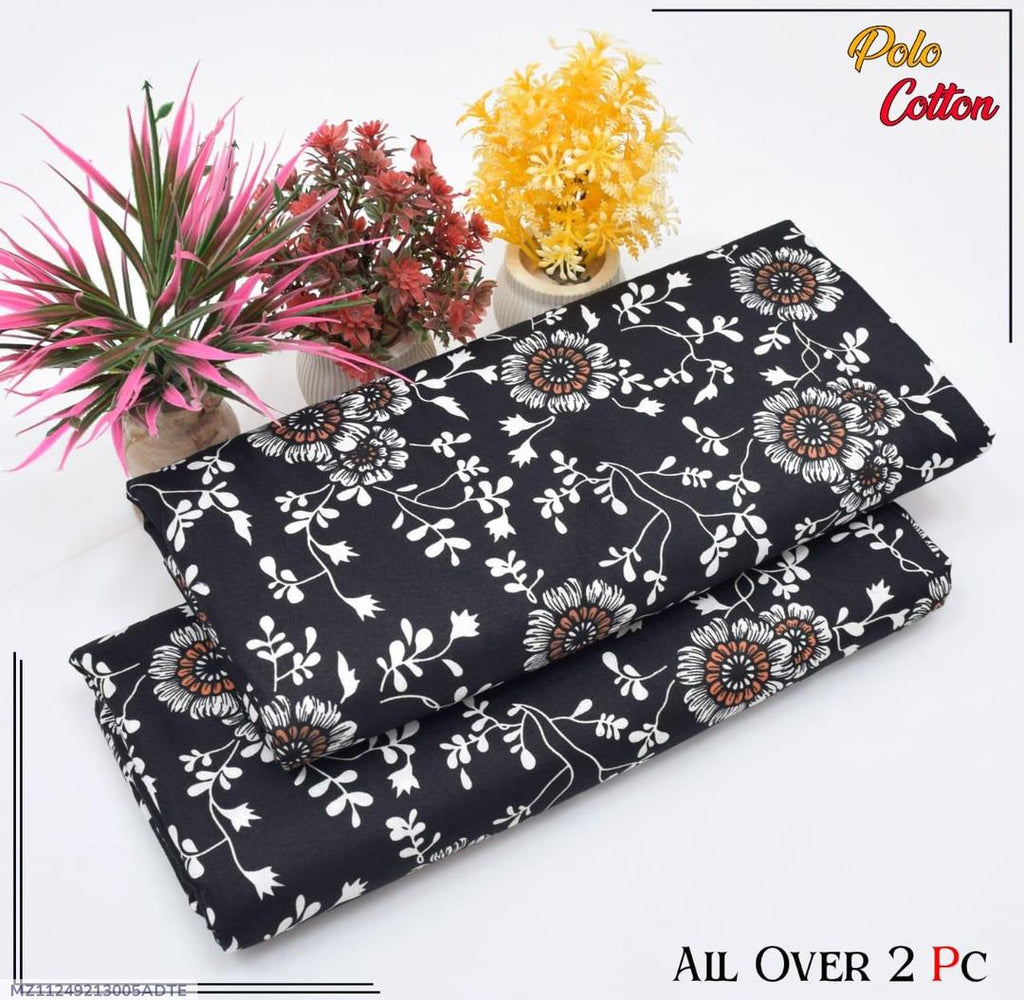 2 piece cotton unstitched suits