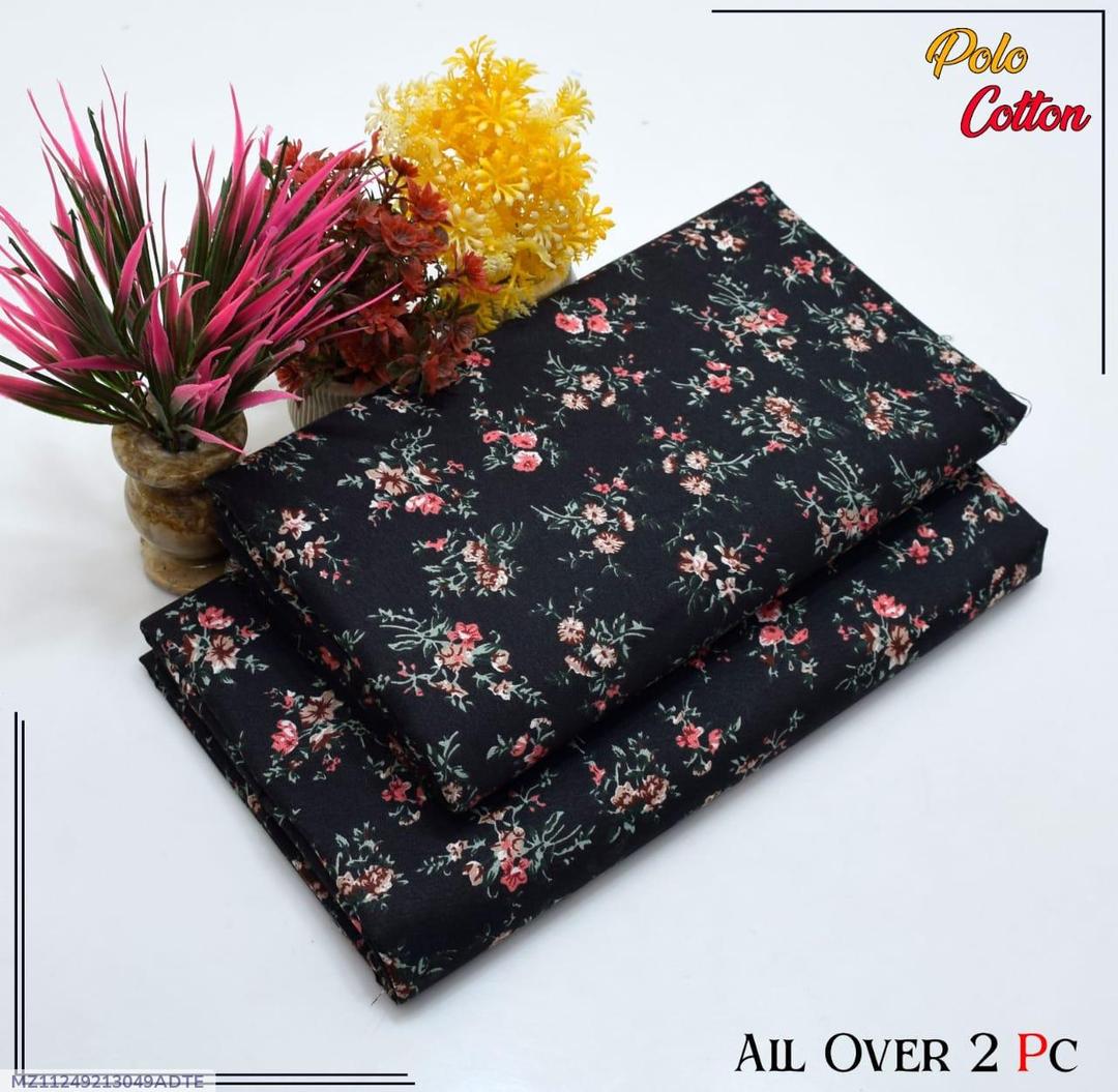 2 piece cotton unstitched suits