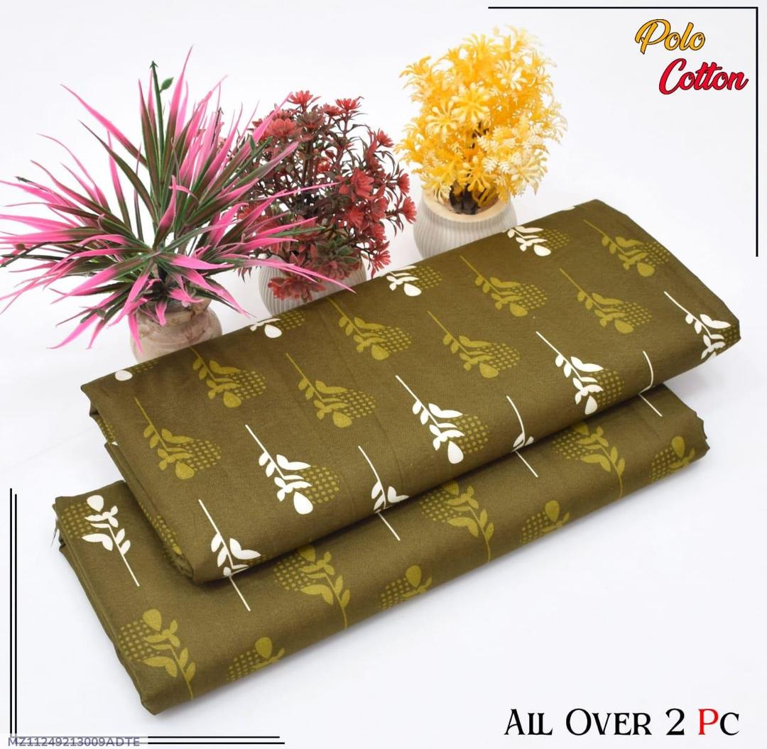 2 piece cotton unstitched suits