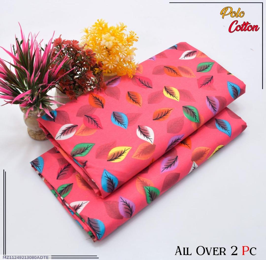 2 piece cotton unstitched suits