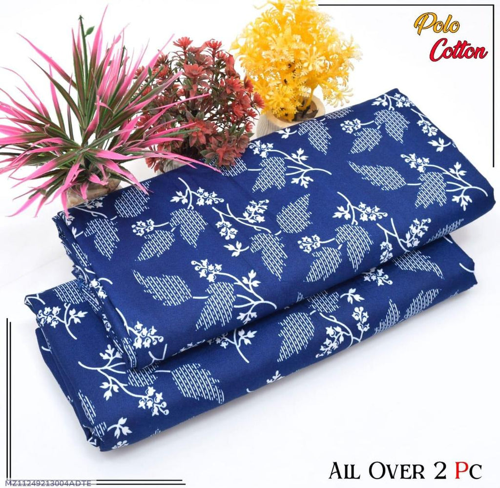 2 piece cotton unstitched suits